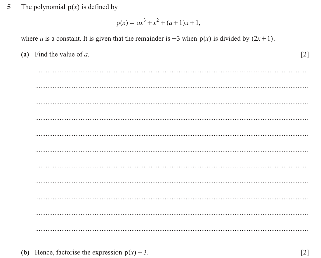 question
