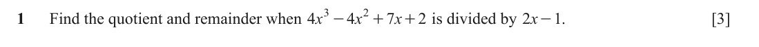 question