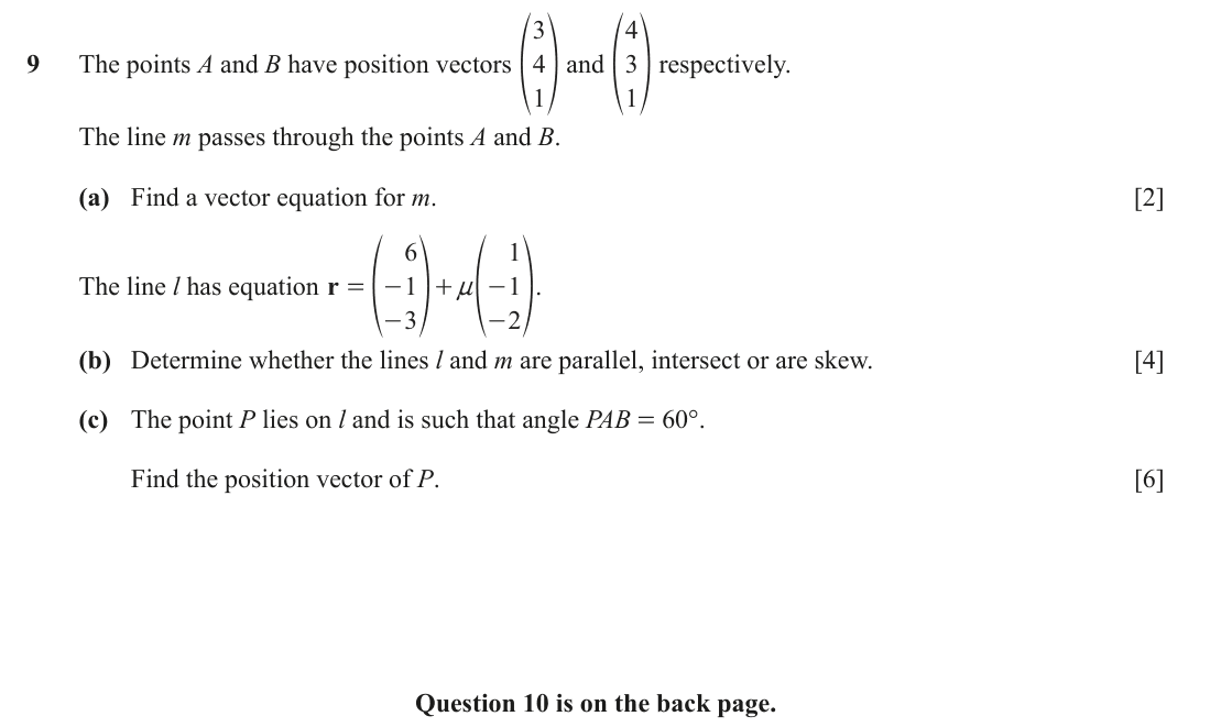 question
