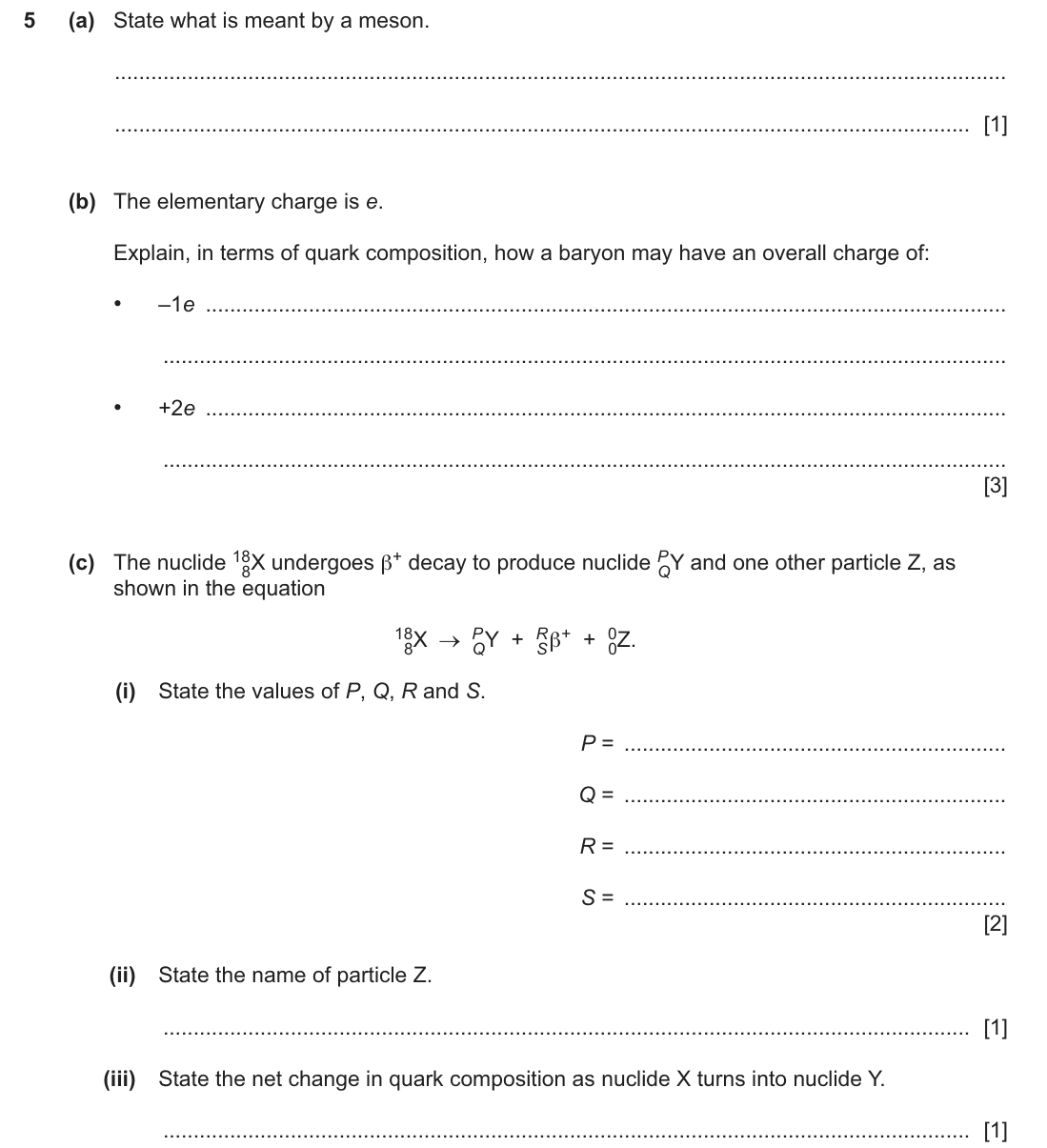 question