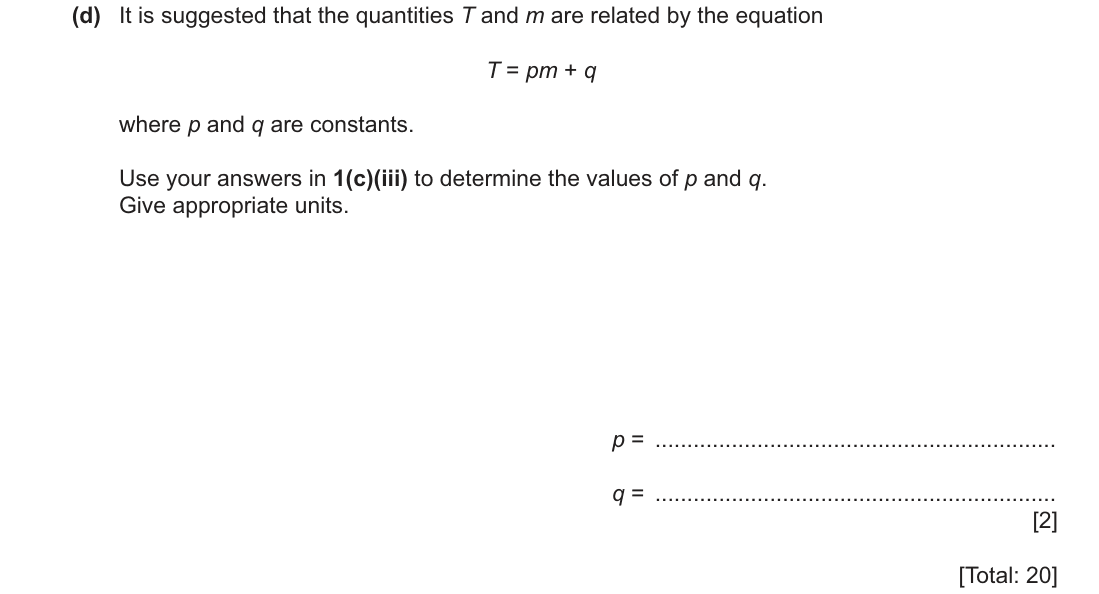 question