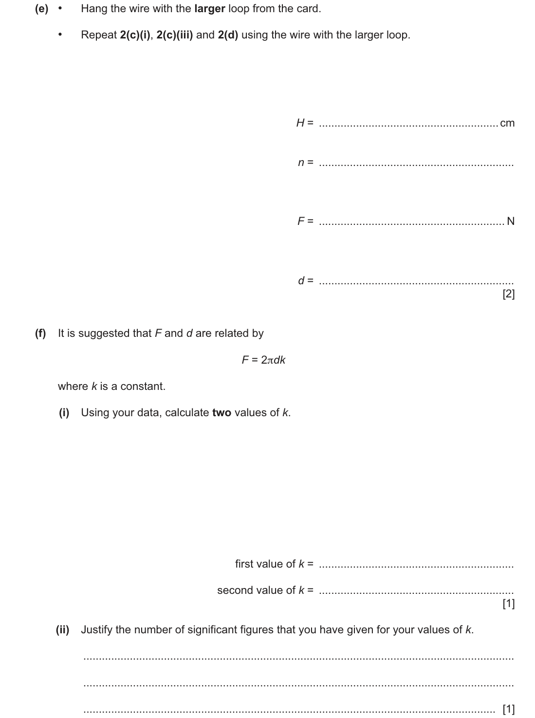 question