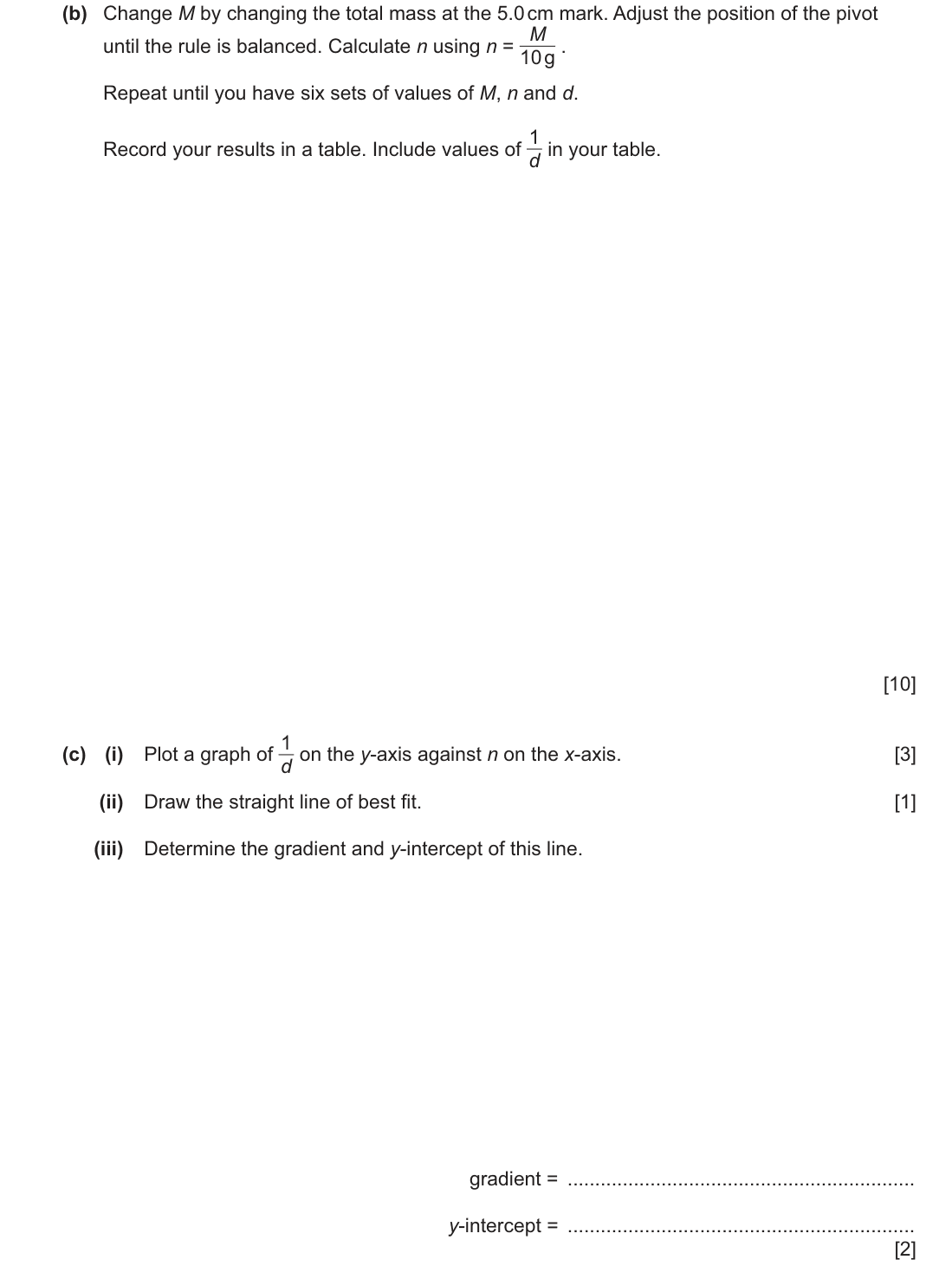 question