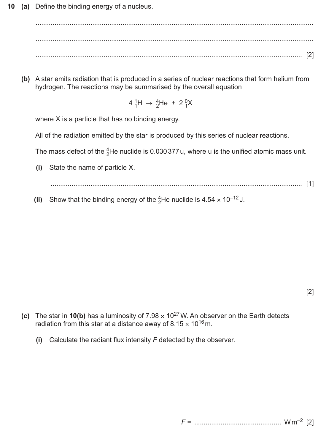 question