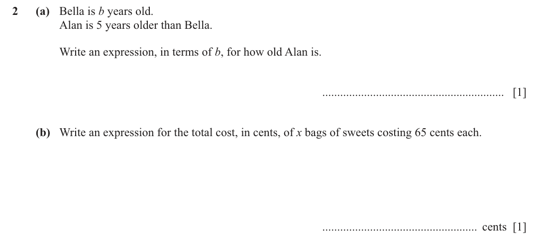 question