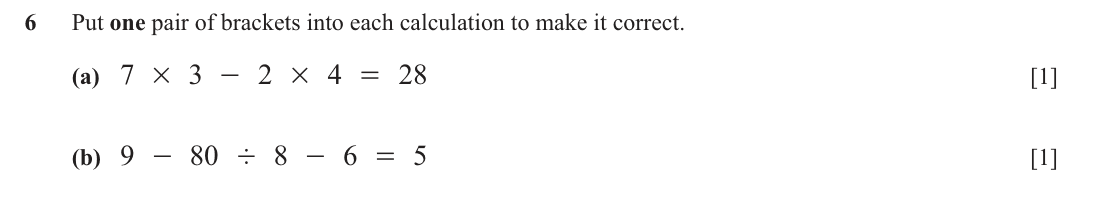 question