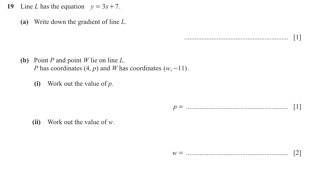 question