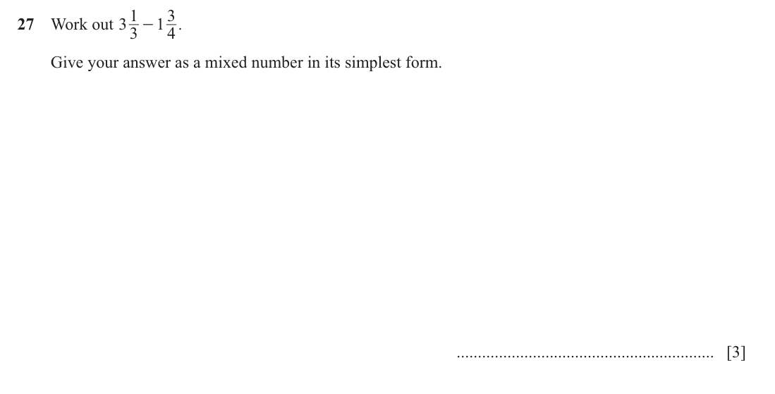 question