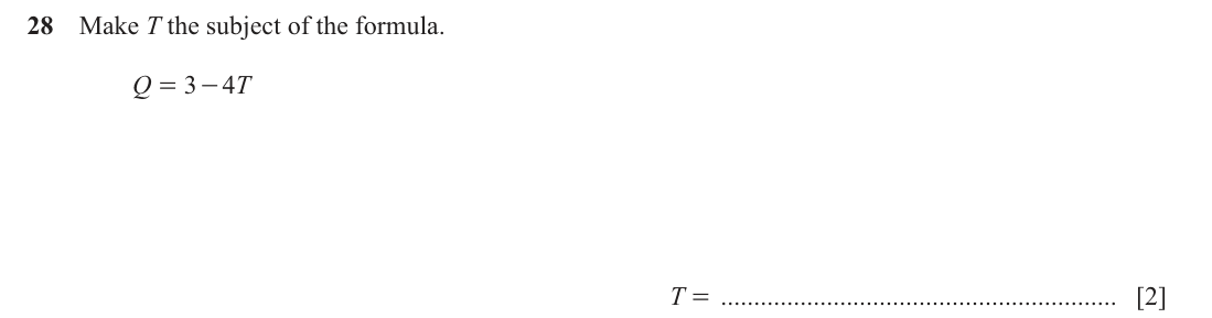 question