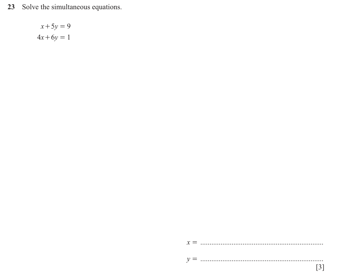 question