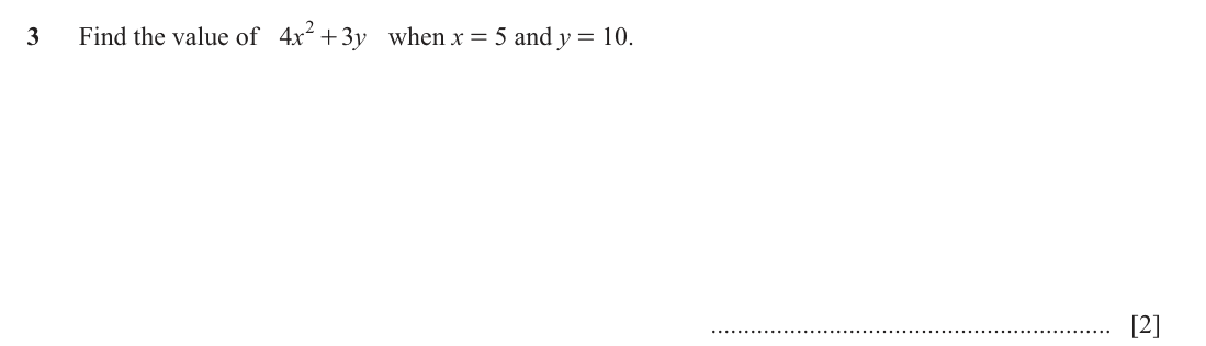 question