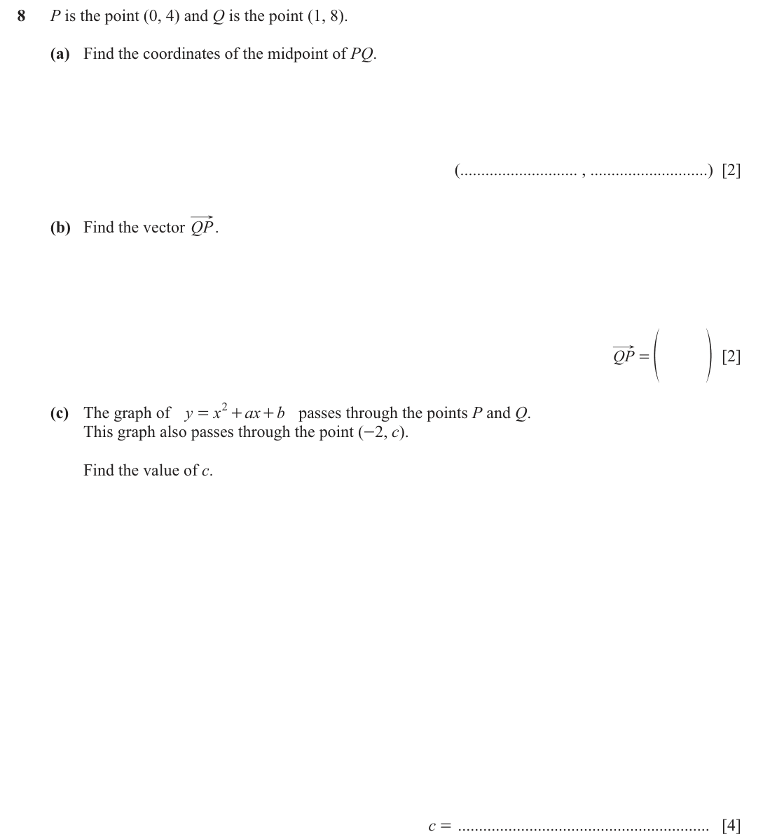 question