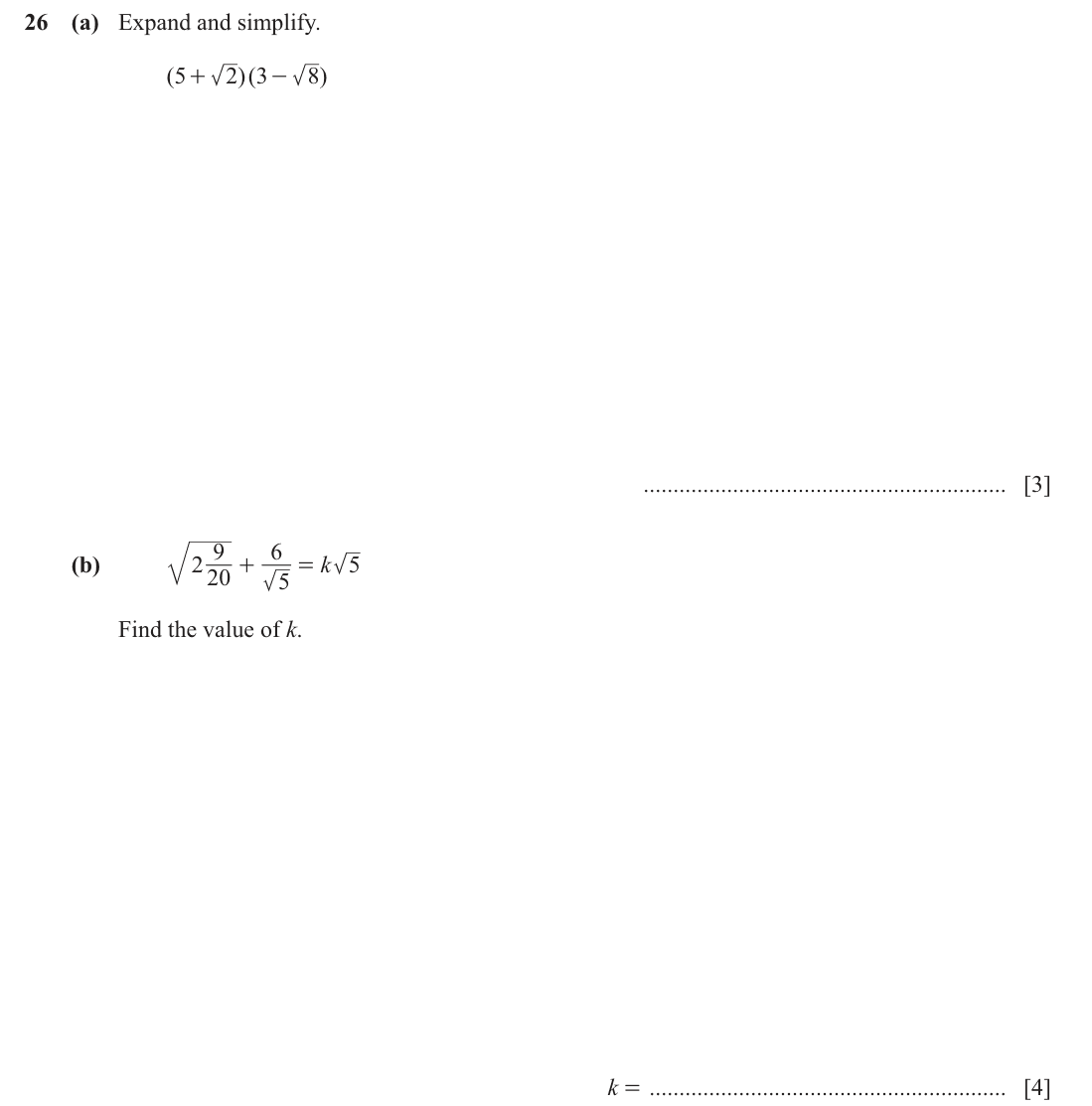 question