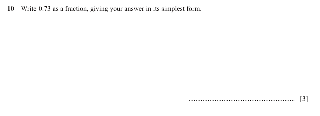 question