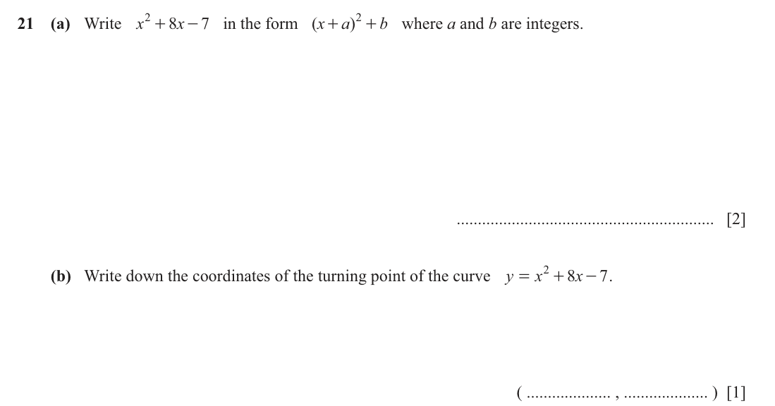 question