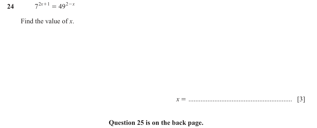question