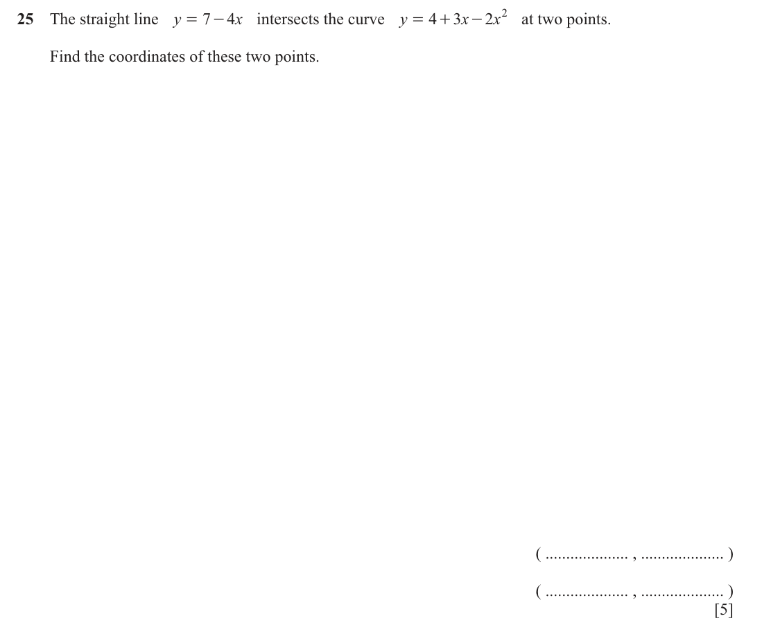 question