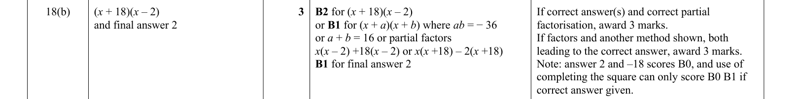 answer