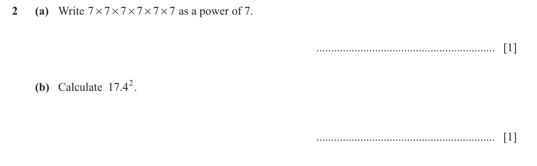 question