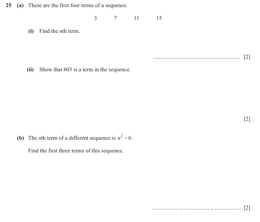 question
