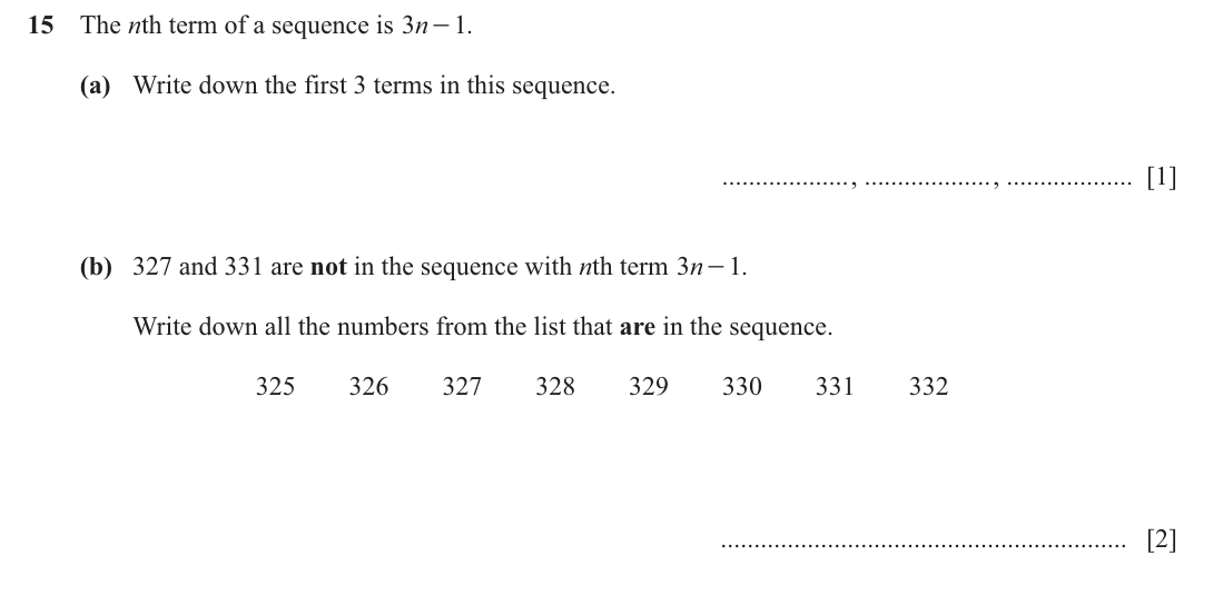 question