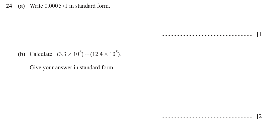 question