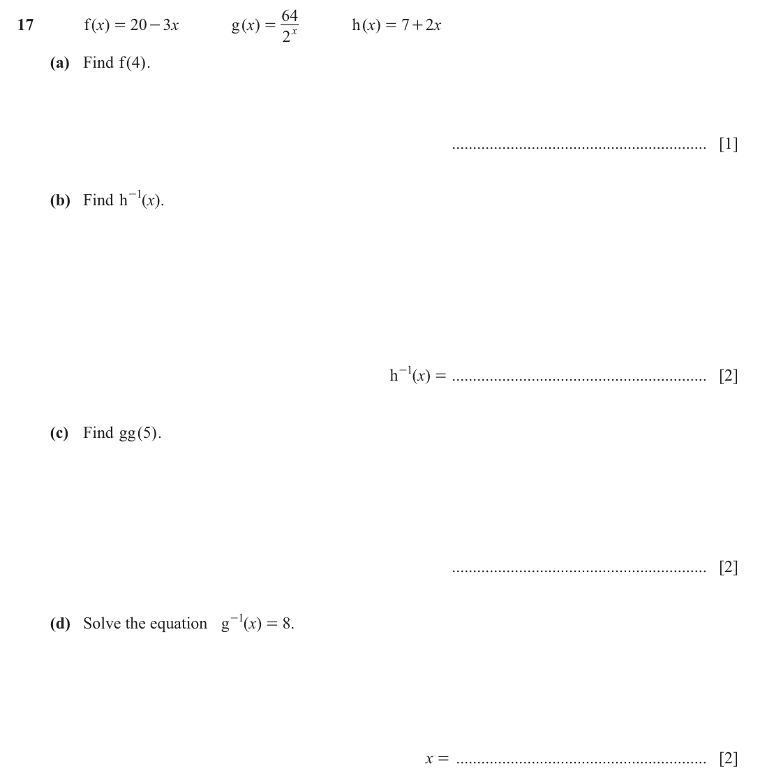 question