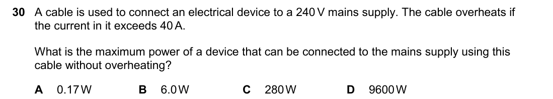 question