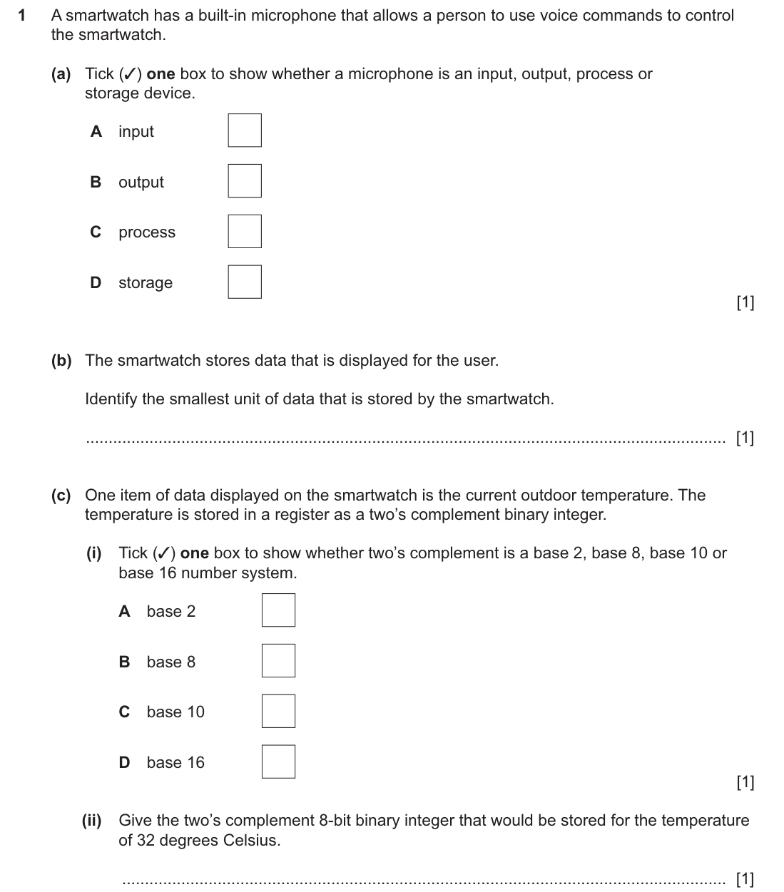 question