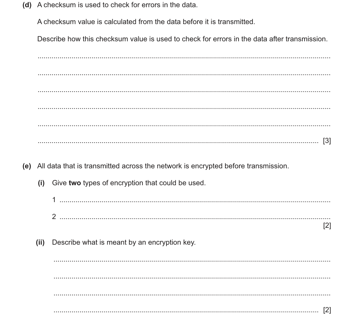 question
