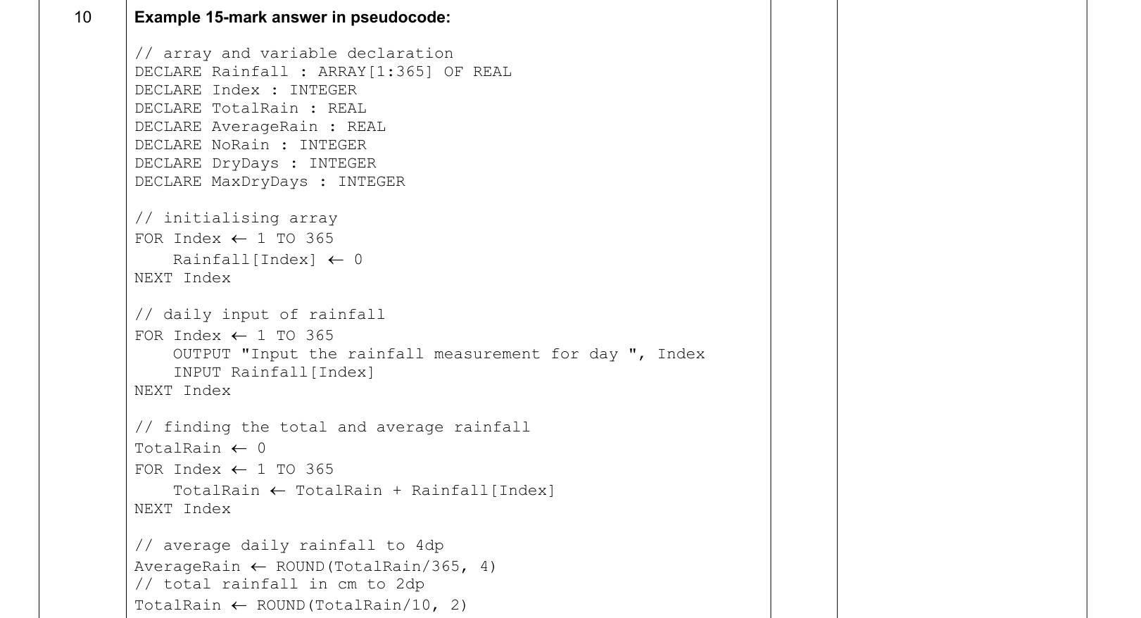 answer